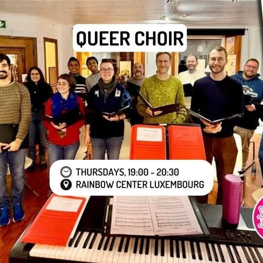 Queer Choir Luxembourg - Rehearsal