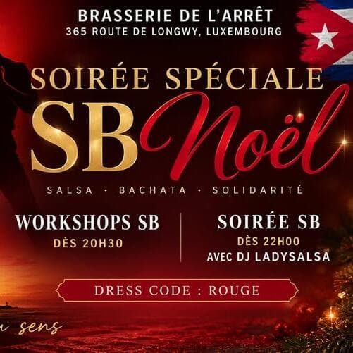 Christmas charity Cuban salsa and bachata party
