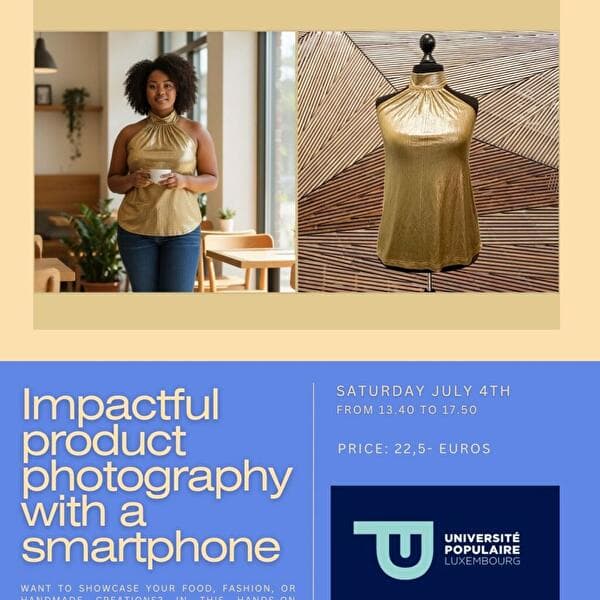 Striking product photography with a smartphone