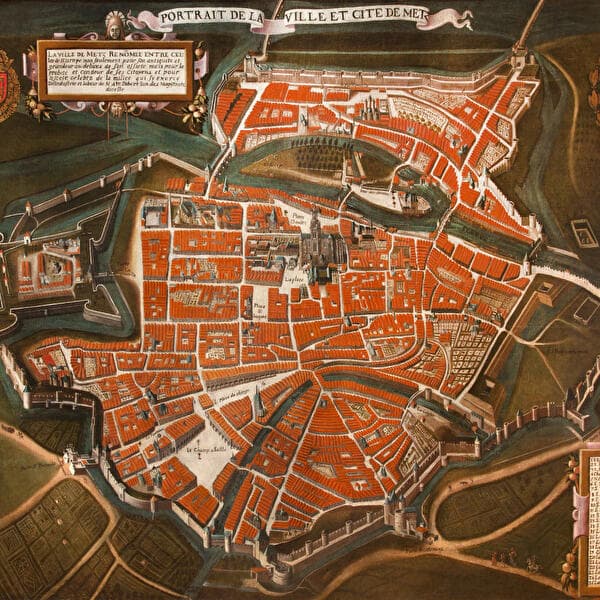 Visit of the relief map of the city of Metz