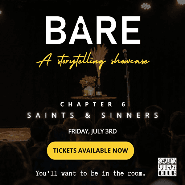 BARE - Un spectacle de récits personnels