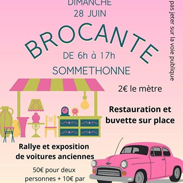 Flea Market and Vintage Car Rally