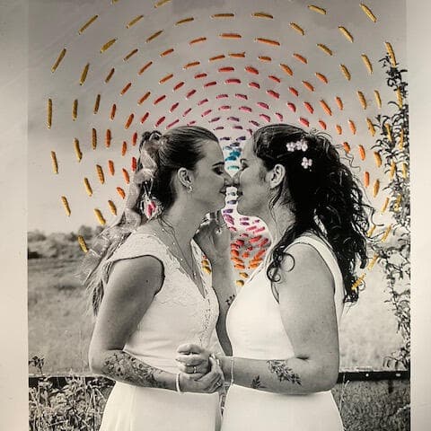 Introduction workshop to embroidery on photographs