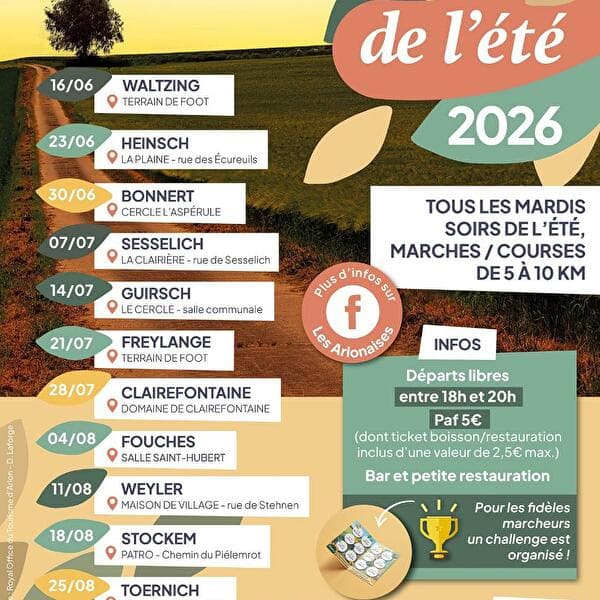 Les Arlonaises de l'été 2026 | Heinsch