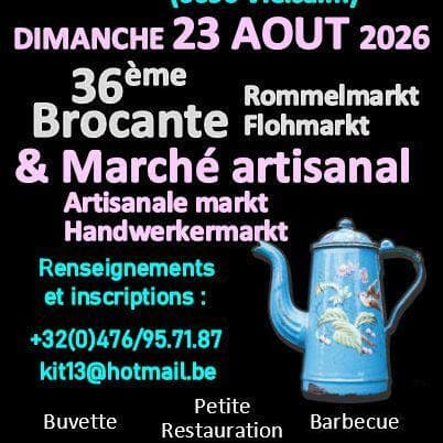 Flea market in Ville-du-Bois