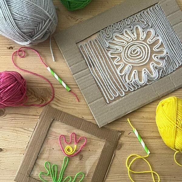 Museum Break: draw with magic wool