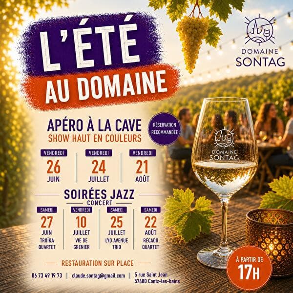 Summer at Domaine Sontag: Apéro in the Cellar