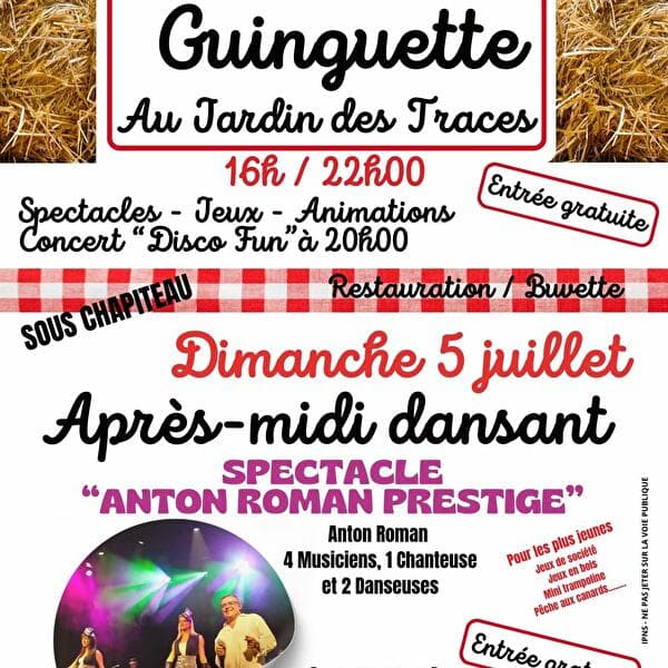 Guinguette au Jardin des Traces