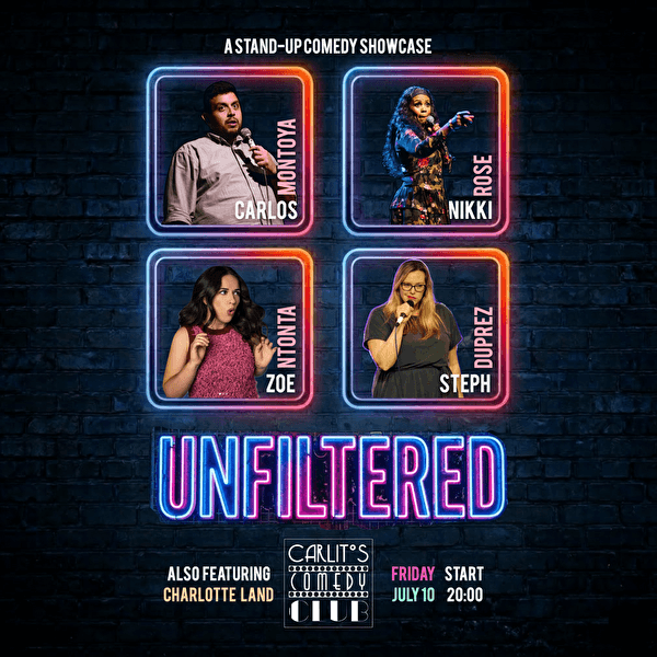 UNFILTERED : Showcase International de Stand-Up Comedy