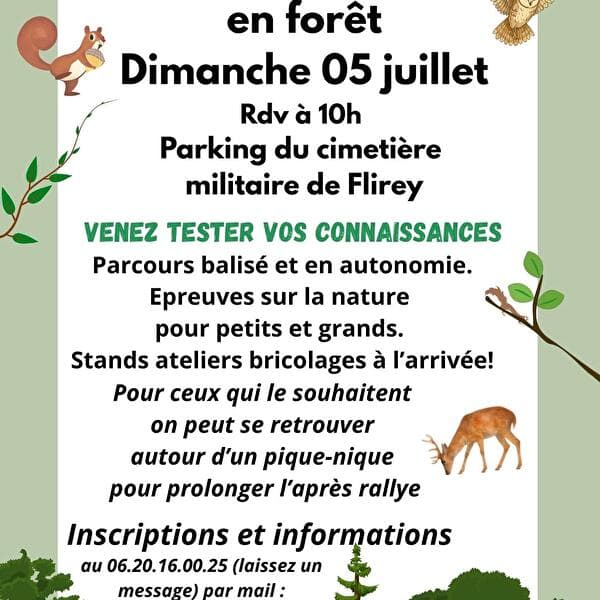 A family forest rally!