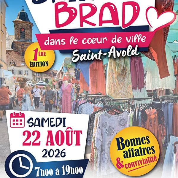 Braderie at Saint-Amand: Saint'A brade!