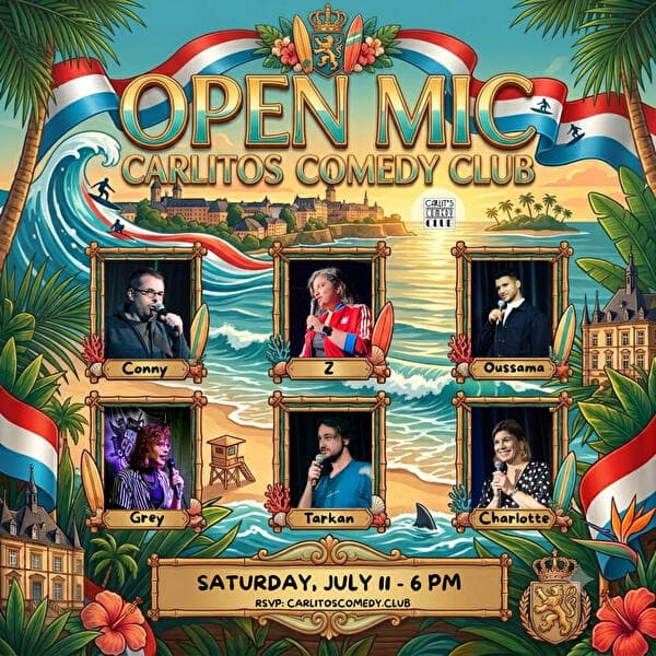 Open Mic Night - Stand-up Comedy en anglais