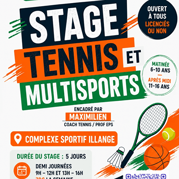 Stage tennis et Multisports