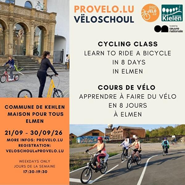 Apprendre à faire du vélo en 8 jours