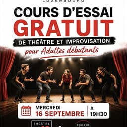 Cours d'essai théâtre & improvisation