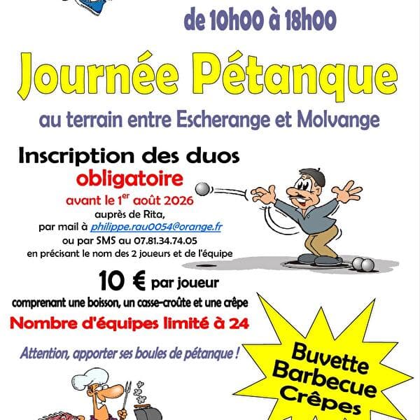 Journée pétanque