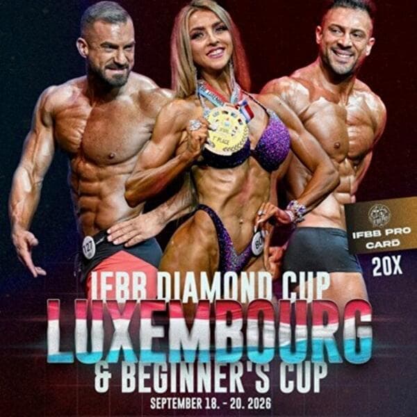 IFBB Diamond & Coupe des débutants Luxembourg