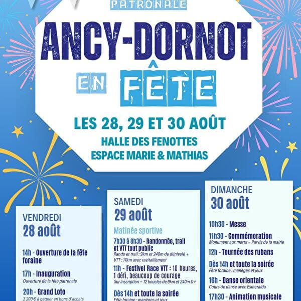 Patron Saint Festival - Ancy-Dornot en fête