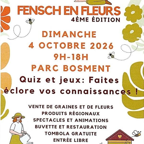 Fensch en Fleurs – 4th edition