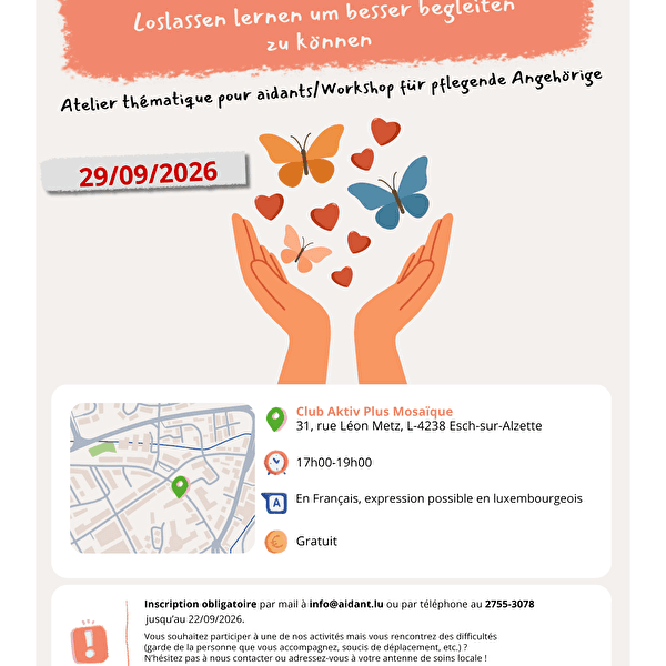 Apprendre à lâcher prise pour mieux accompagner