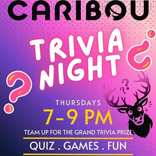 Pub Quiz at Caribou