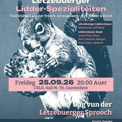 Concert Lëtzebuerger Lidder-Spezialitéiten
