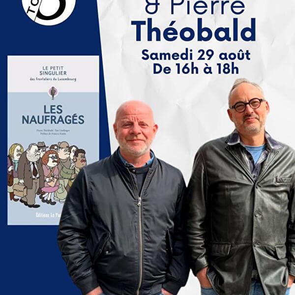 Dédicace Yan Lindingre et Pierre Théobald