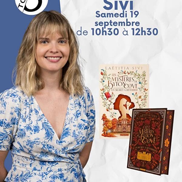 Dédicace de Laëtitia Sivi