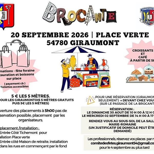 Giraumont holds its flea market!