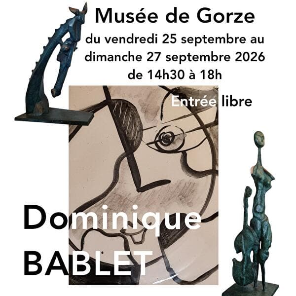 Dominique BABLET exhibits at the Musée de Gorze