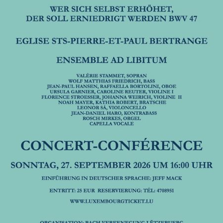 Bach Cantata Cycle 2026