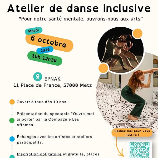 Atelier de danse inclusive – Ouvre-moi la porte