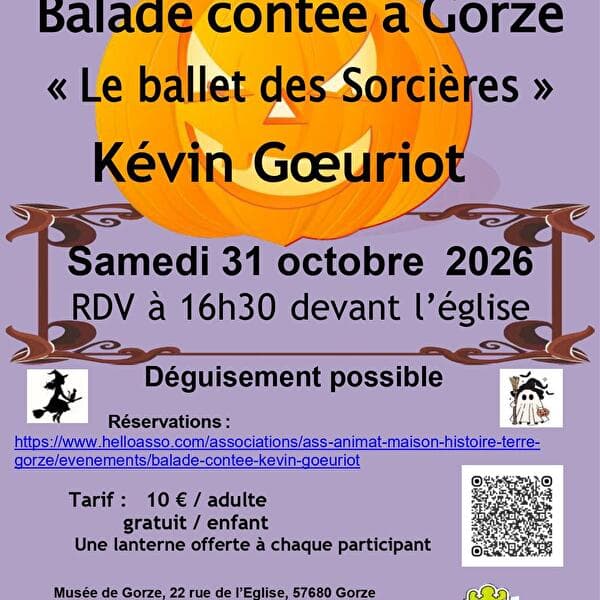 Balade contée avec Kévin Gœuriot