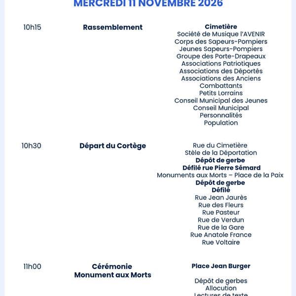 Commemoration of the 108th anniversary of the 11 November 1918 Armistice