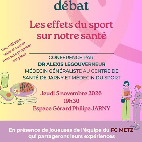 Santé – Conférence-débat sur le sport-santé
