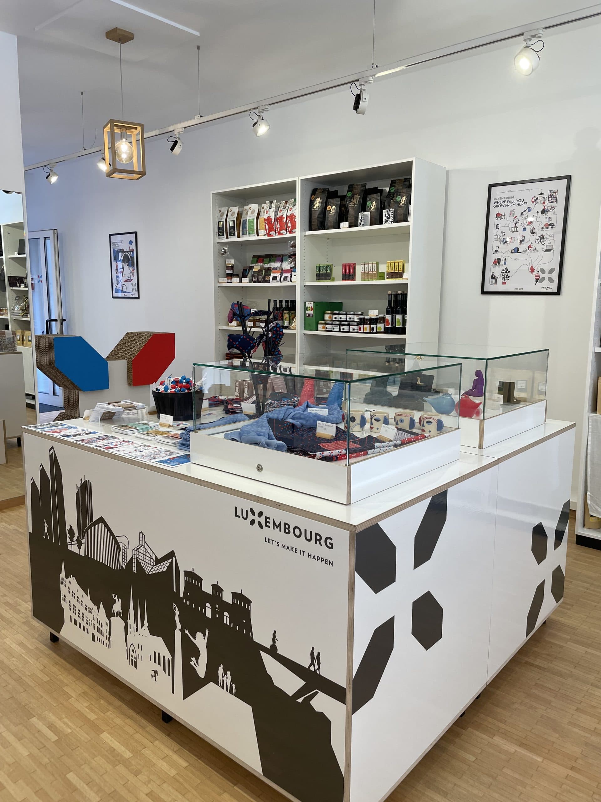 Boutique de cadeaux et produits 100 % luxembourgeois à Luxembourg