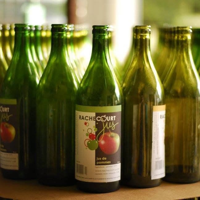 Rachecourt juice, artisanal apple juice in Belgium