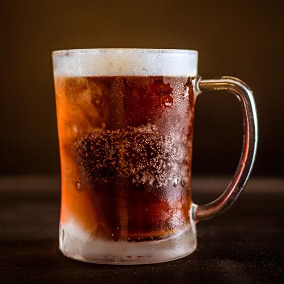 A great head from a superlocal beer !
