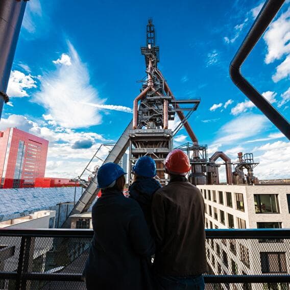 A unique cultural tour of the Belval Blast Furnaces - 1
