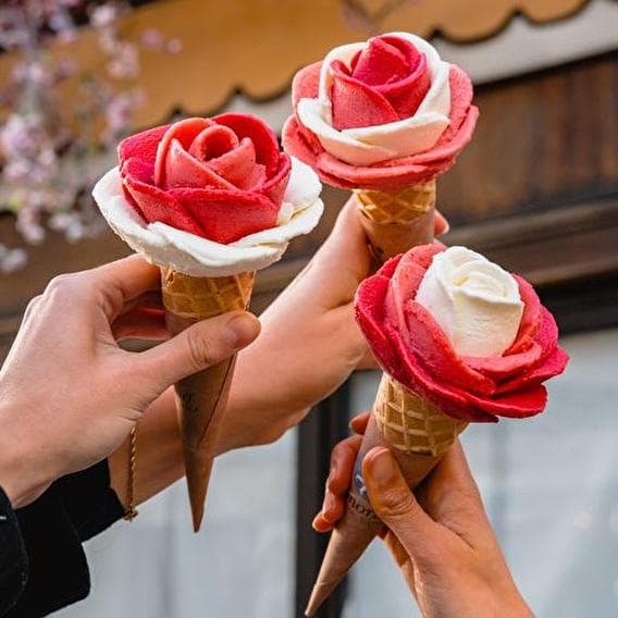 Jolies Fleurs glacées et parfums
