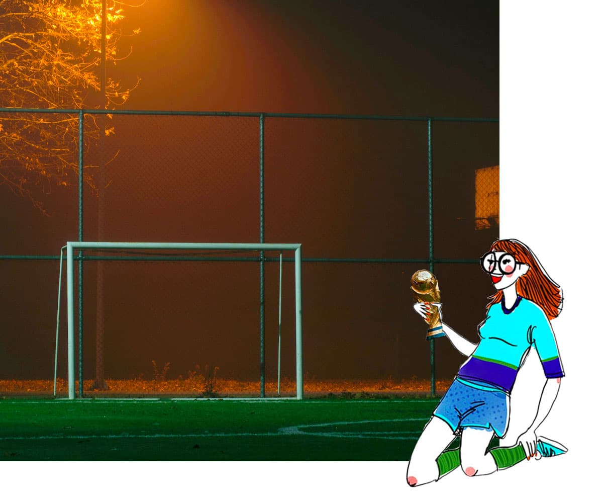 We’re all “soccer” for a nice afterwork ⚽️