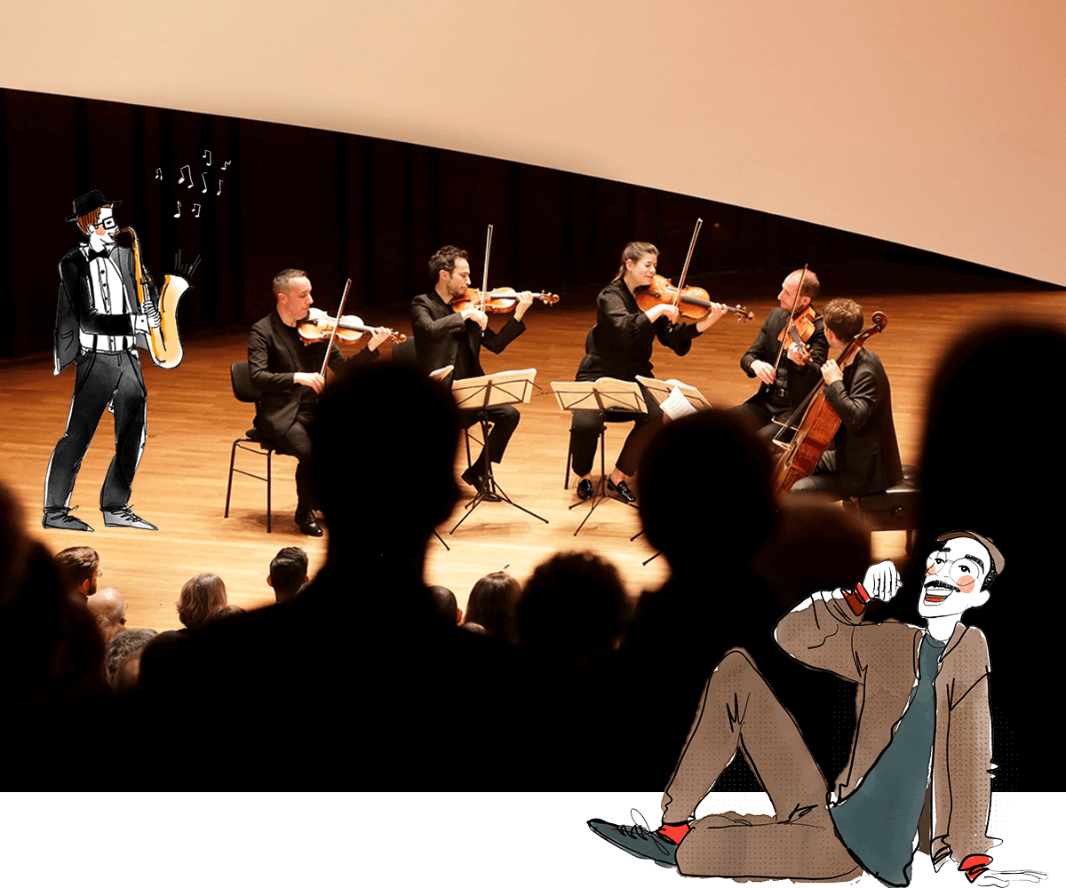 The New Season 23/24 is launched at the Philharmonie 🎶