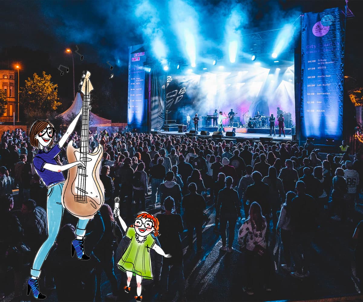 The best spots for the Music Festival 🎵