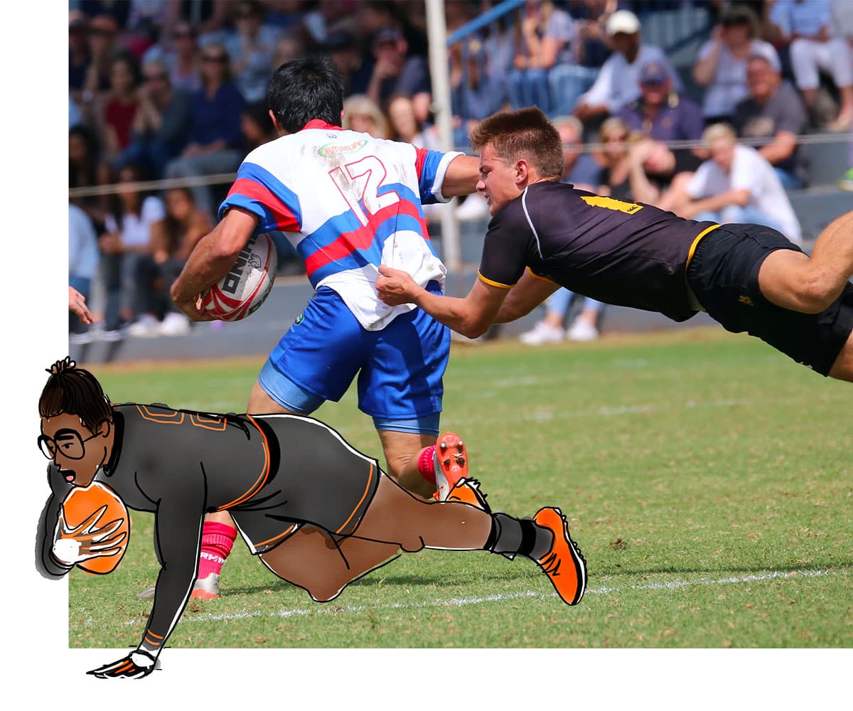 Everything for the rugby world championship 🏉