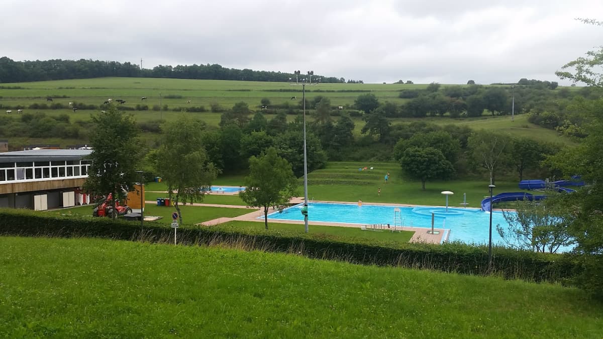 Kaul outdoor swimming pool surrounded by nature in Wiltz - 4