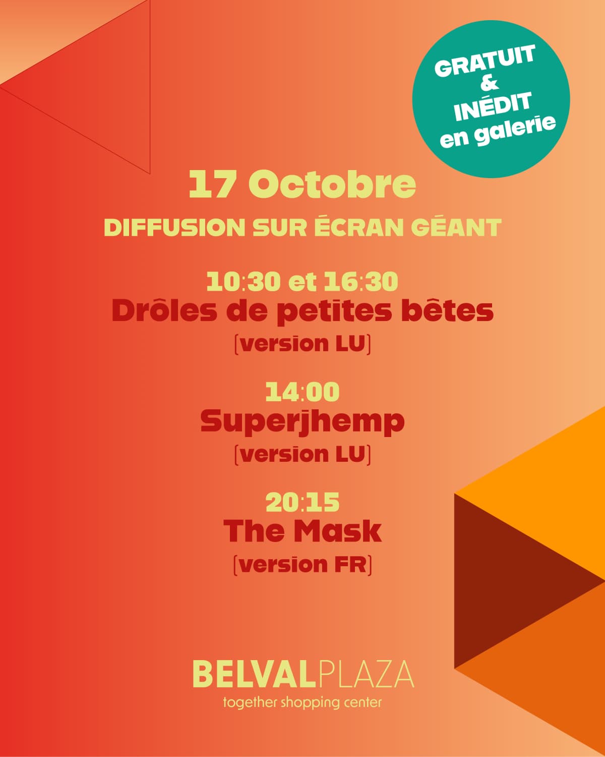 Belval Plaza goes to the movies! - 3