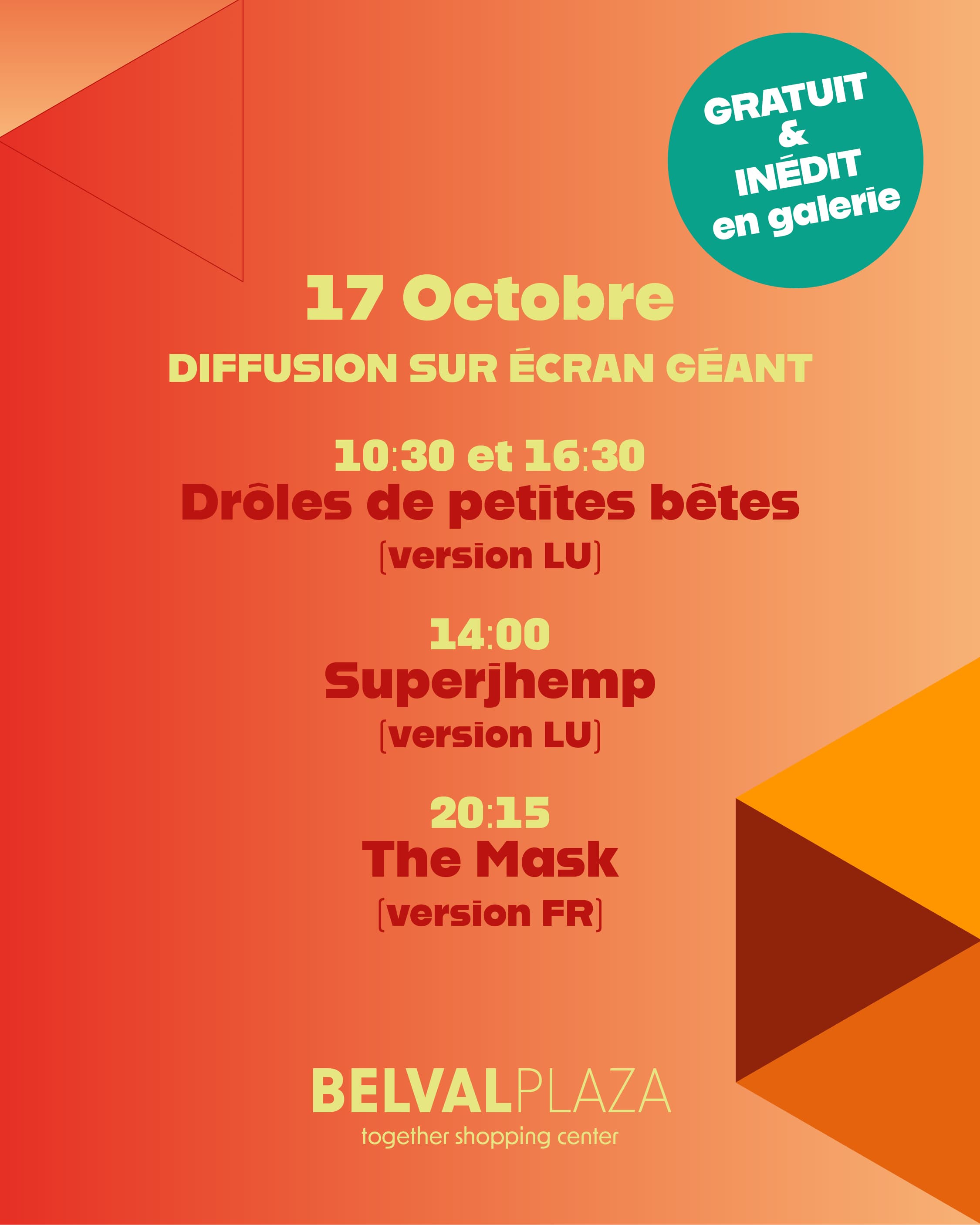 Belval Plaza goes to the movies! - 3