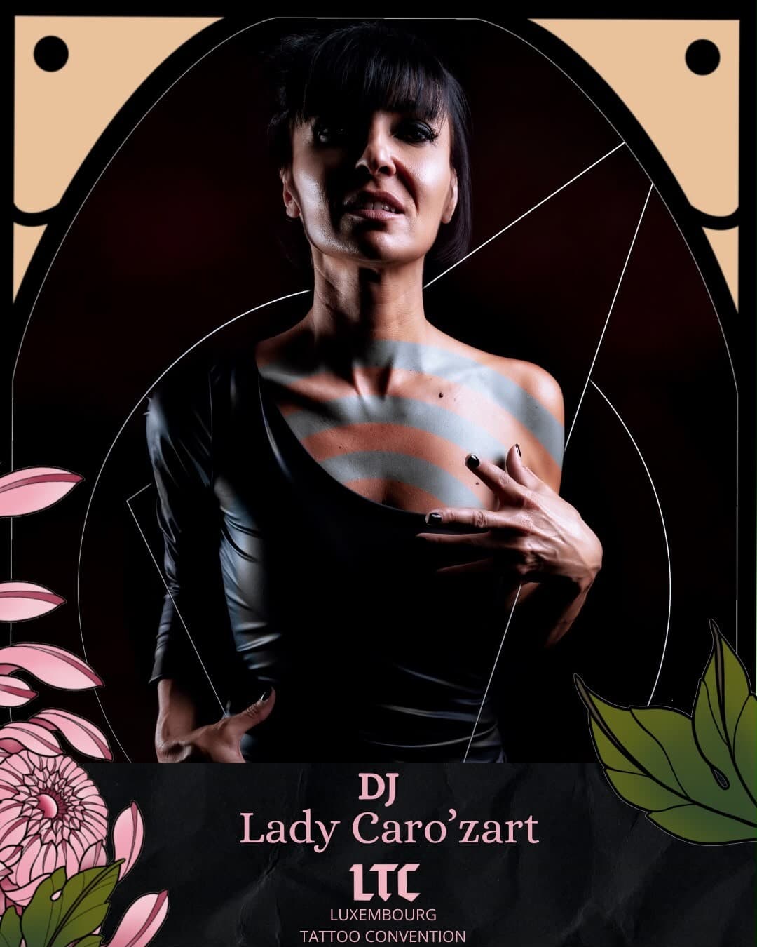 Lady Caro'zart's techno show - Luxembourg Tattoo Convention