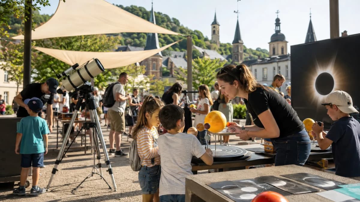 Un événement hors du commun - Journée de l'Éclipse Solaire - 1