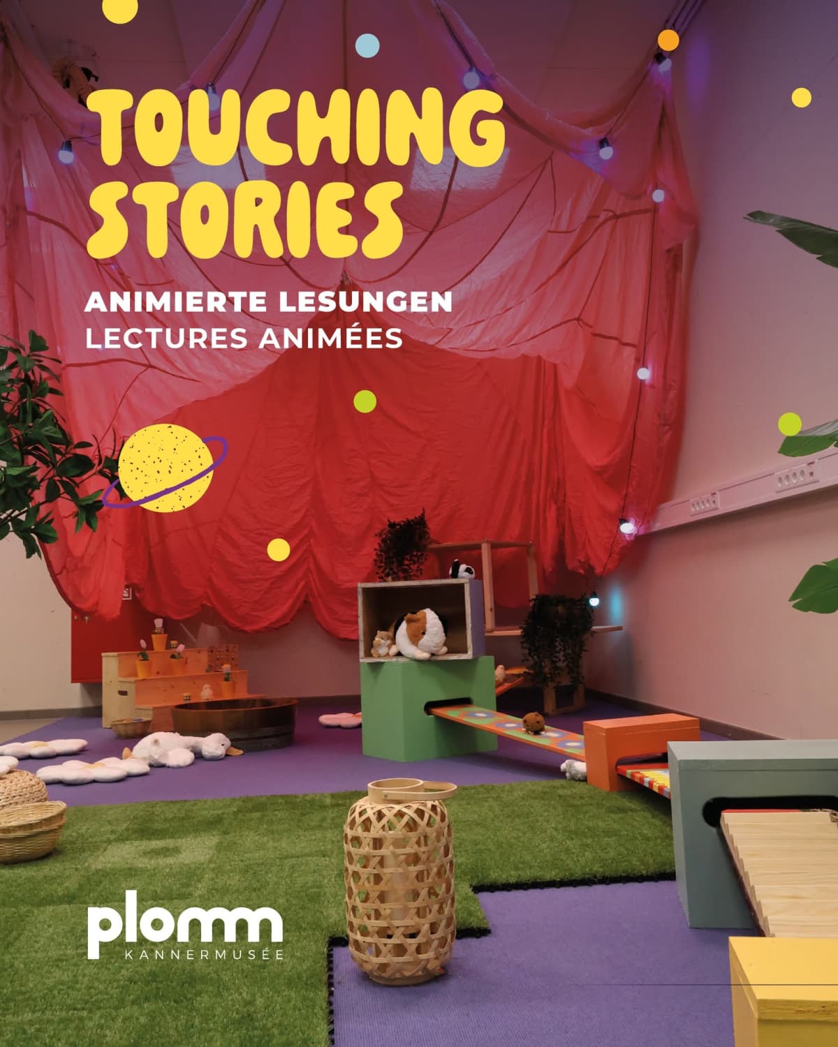 Touching Stories! - Lecture animée pour enfants